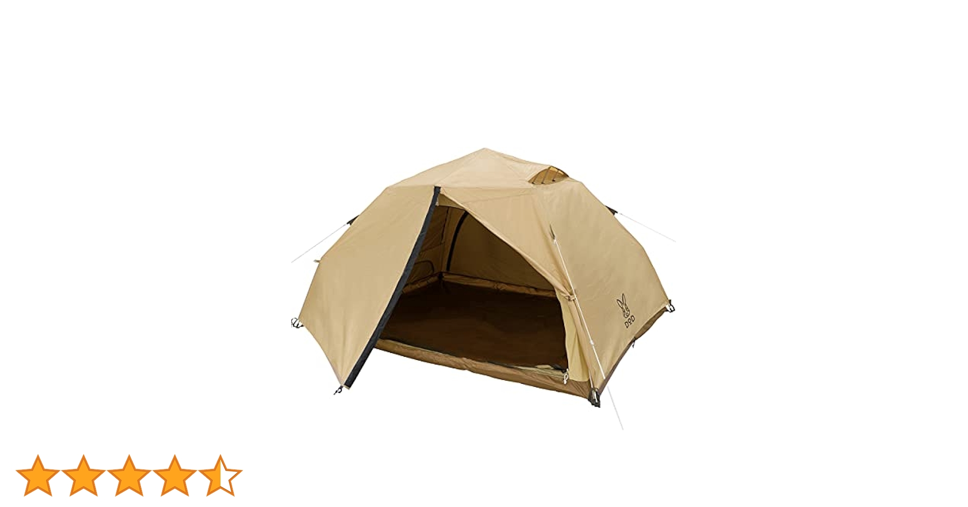DOD わがやのテント L ディーオーディー わがテン T5 869-TN わがやのテントL（タン） T5-869-TN - DOD（ディーオーディー